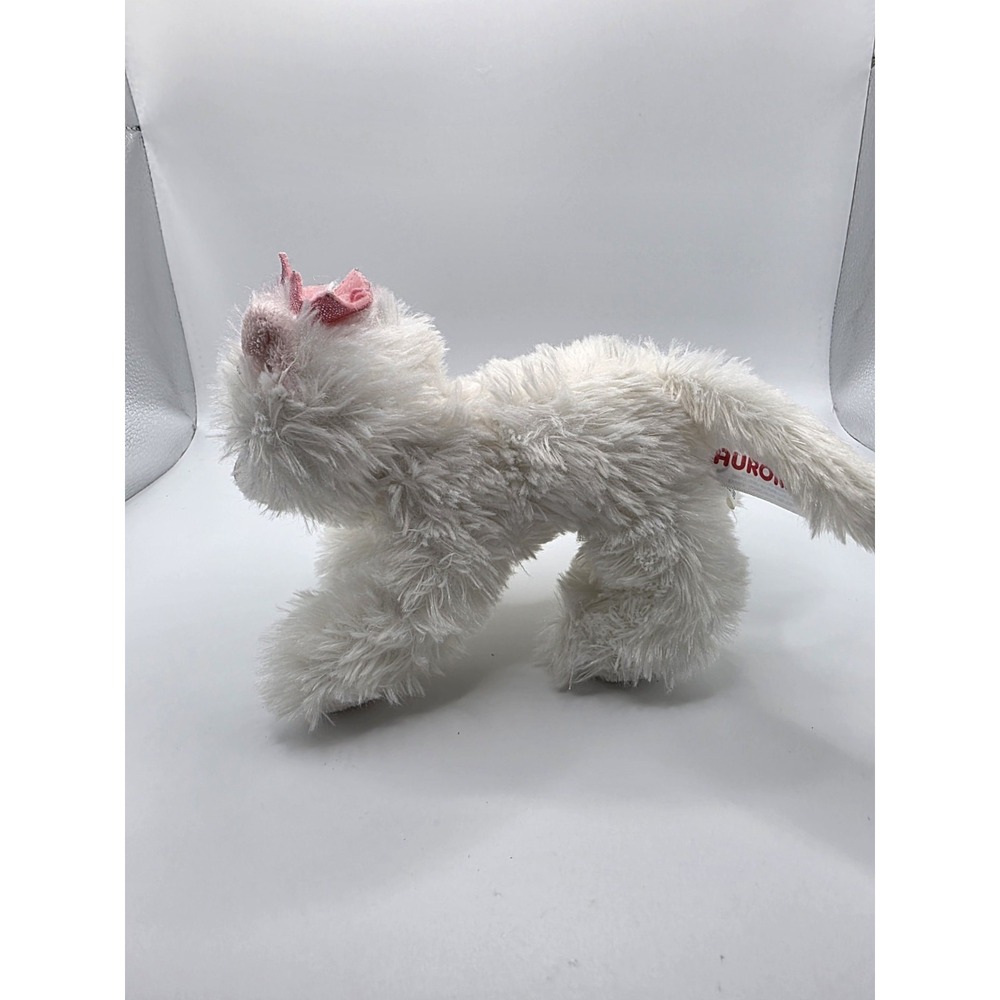 Aurora Princess Kitty Cat White Plush 7" Stuffed Animal Toy Pink Crown 2018 - Picture 2 of 7